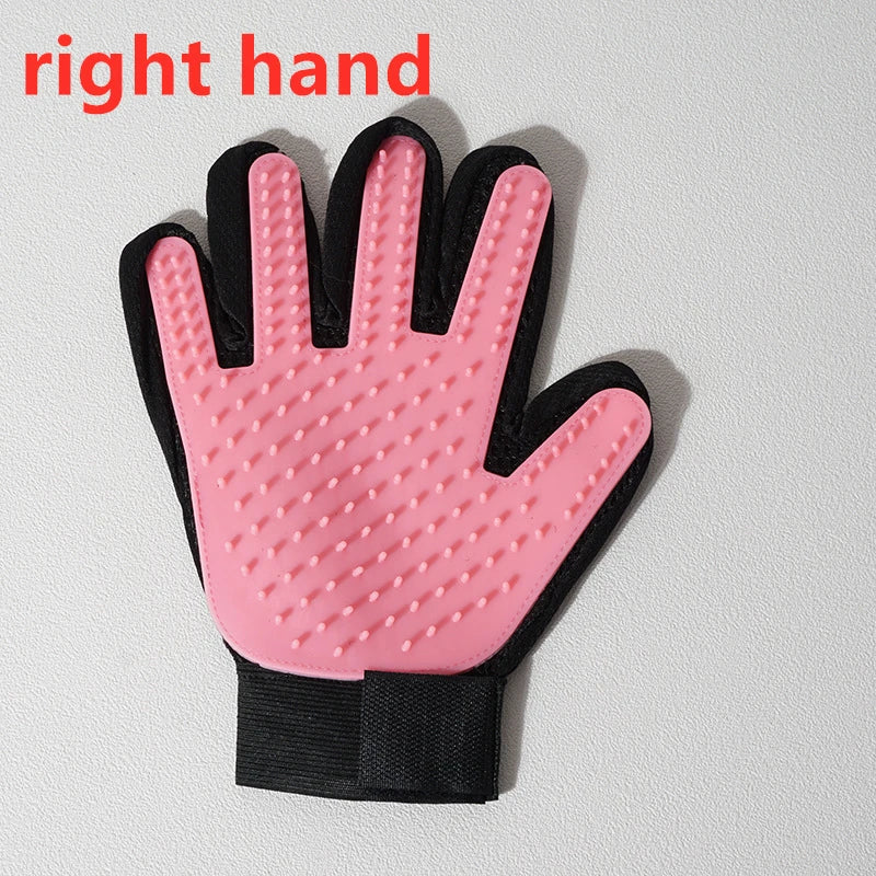 Pet Hair Glove Comb Pet Dog Cat Grooming Cleaning Glove Deshedding Hair remover Massage Brush Animal Supplies Cat Accessoies