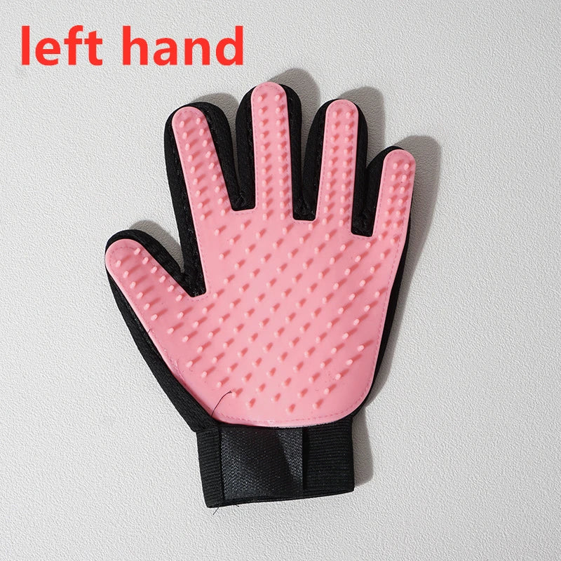 Pet Hair Glove Comb Pet Dog Cat Grooming Cleaning Glove Deshedding Hair remover Massage Brush Animal Supplies Cat Accessoies