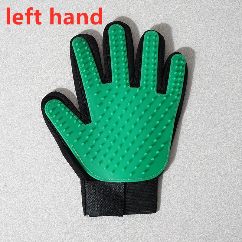 Pet Hair Glove Comb Pet Dog Cat Grooming Cleaning Glove Deshedding Hair remover Massage Brush Animal Supplies Cat Accessoies