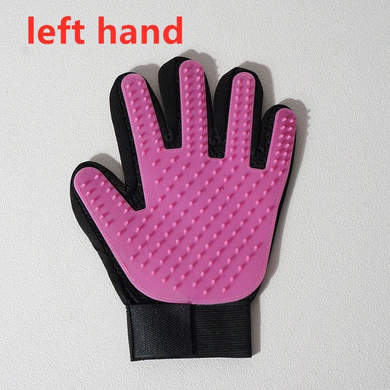Pet Hair Glove Comb Pet Dog Cat Grooming Cleaning Glove Deshedding Hair remover Massage Brush Animal Supplies Cat Accessoies