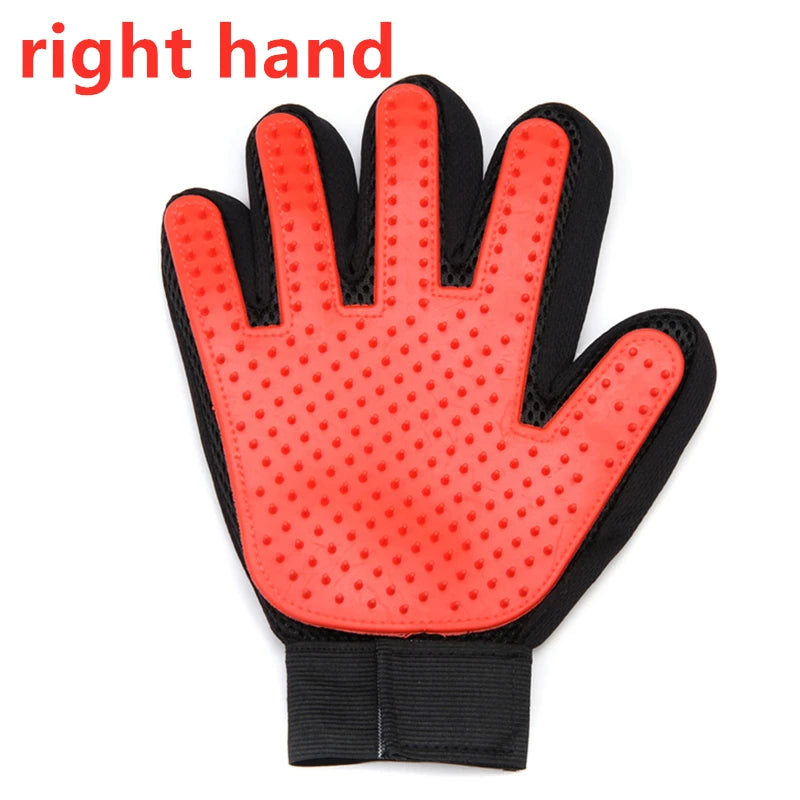 Pet Hair Glove Comb Pet Dog Cat Grooming Cleaning Glove Deshedding Hair remover Massage Brush Animal Supplies Cat Accessoies