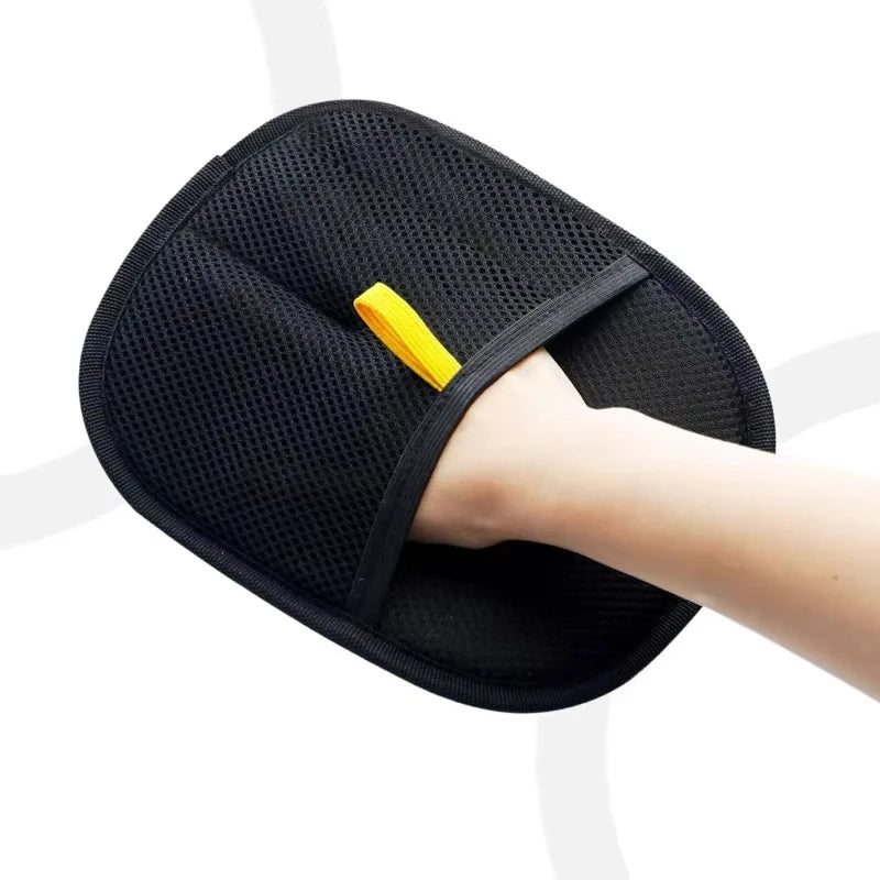 Pet Hair Remover Glove Brush Portable Washable Clothes Hair Dehairing Gloves Pet Dedusting Cleaning Tool Products