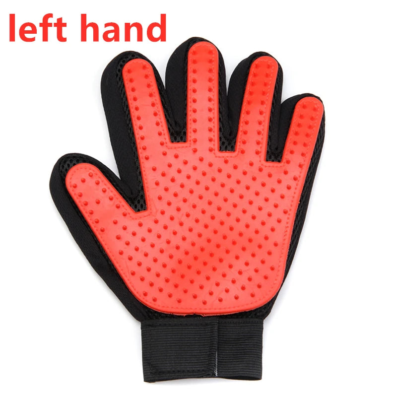 Pet Hair Glove Comb Pet Dog Cat Grooming Cleaning Glove Deshedding Hair remover Massage Brush Animal Supplies Cat Accessoies