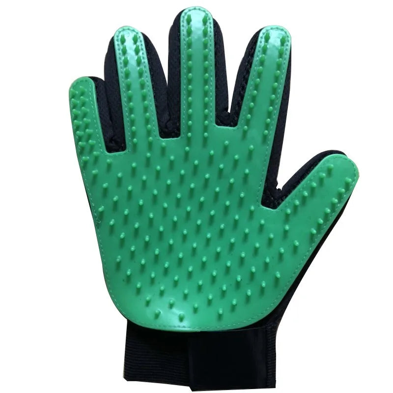 Pet Hair Glove Comb Pet Dog Cat Grooming Cleaning Glove Deshedding Hair remover Massage Brush Animal Supplies Cat Accessoies