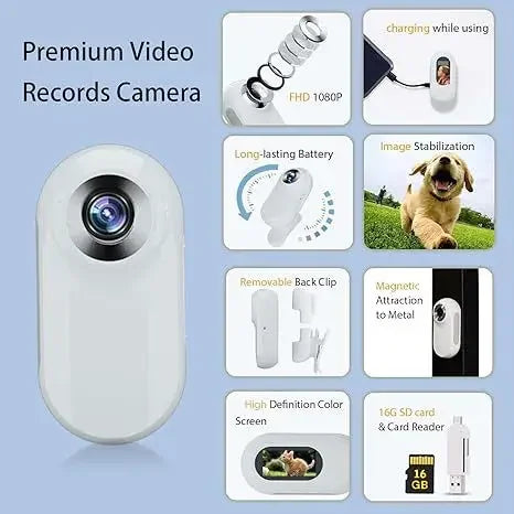 Pet Supplies Cat Dog Collar Camera Outdoor Exercise Camera Video Mini Body Camera