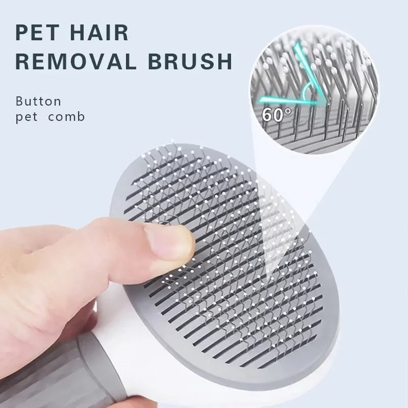 New pet for dog combing special comb long-haired dog to remove floating hair needle comb pet dog combing brush pet supplies
